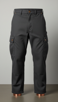 Heavyweight Cargo Pants with Bronze Hardware